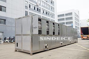 東南亞制冰廠，日產(chǎn)20噸方冰機(jī)