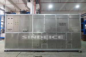 日產(chǎn)20噸板冰機(jī)，用于海鮮加工保鮮