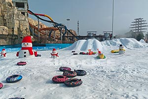 南昌冰雪主題公園，6套高溫造雪機(jī)